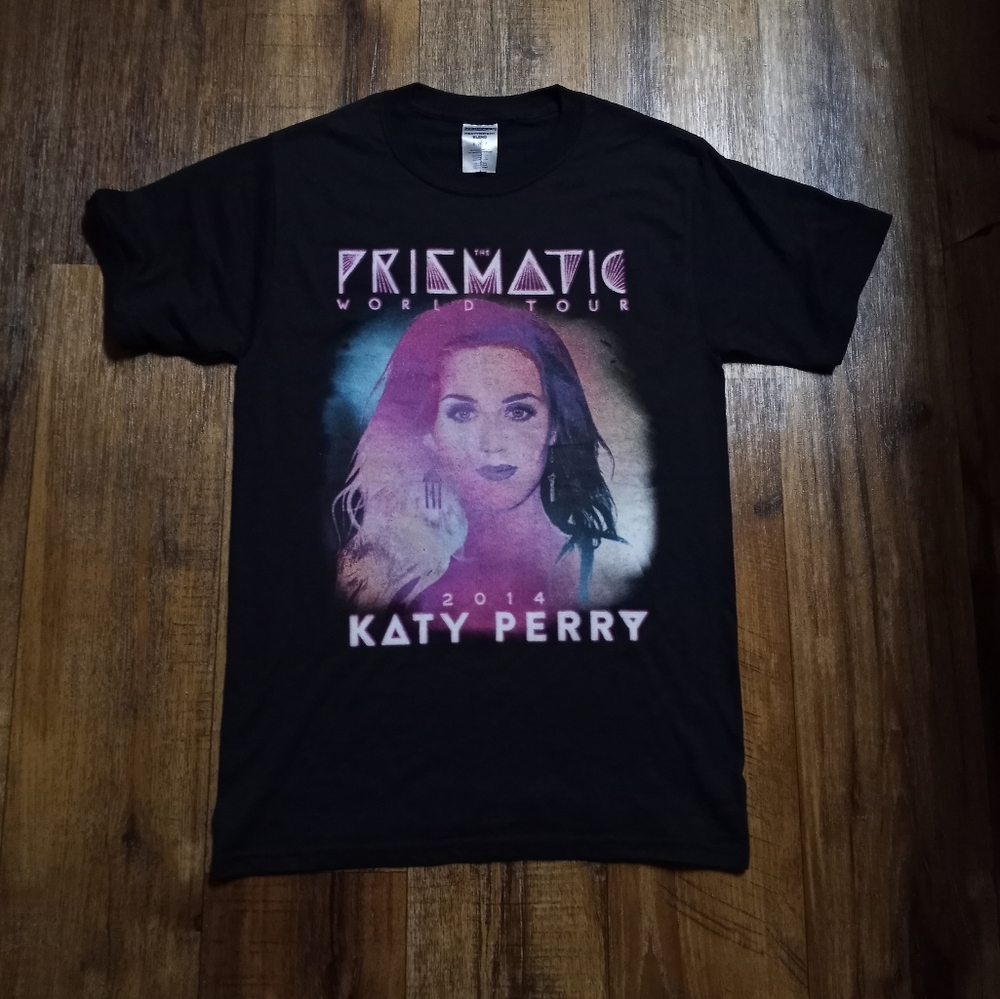 Womens Sz Small Katy Perry 2014 Prismatic Tour Jerzees Tee